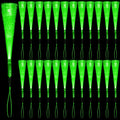 36 Pack Green Glow Sticks Light Up Fiber Optic Stick Glow Wands Bulk by NUDALA