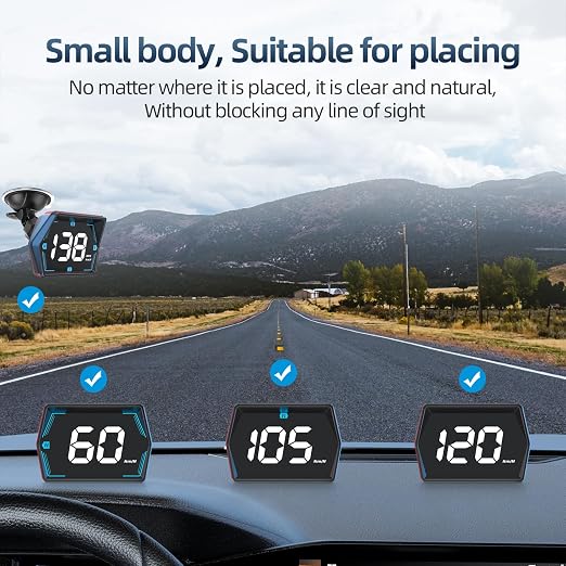 Liiiyuan G20 Digital GPS Speedometer, Universal Head-Up Display - Image 7