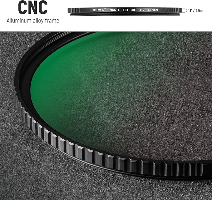 NEEWER 40.5mm MC UV Protection Filter 24 Layer Multi Resistant Nano Coatings/HD - Image 7