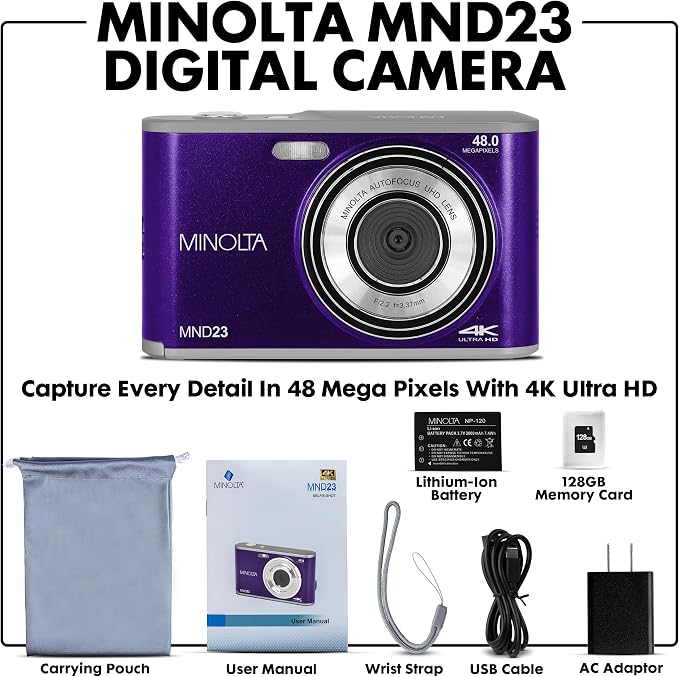 Minolta 48MP Digital Camera - Image 2