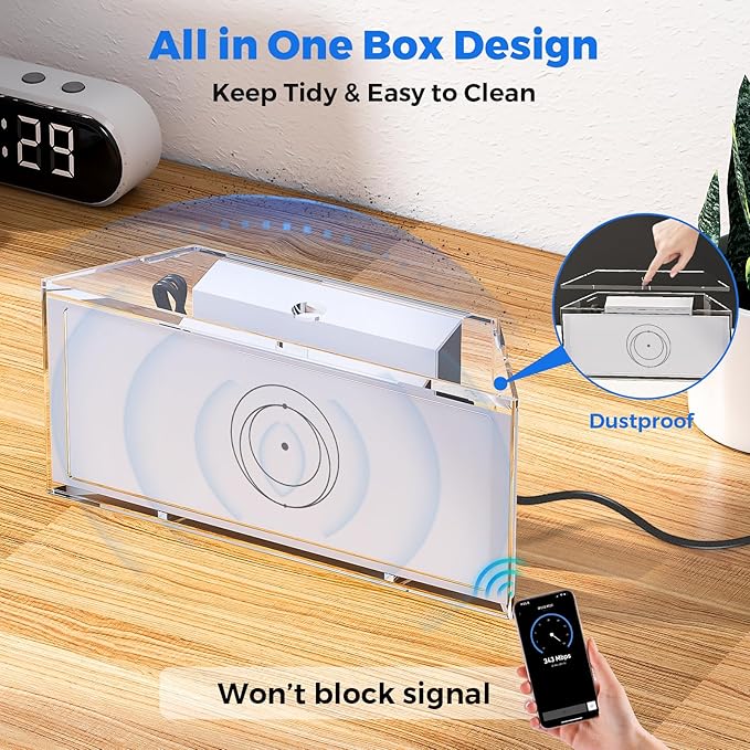 CUHIOY Router Mount for Starlink Gen 3/ Standard 4X, Storage Case for Star Link - Image 5