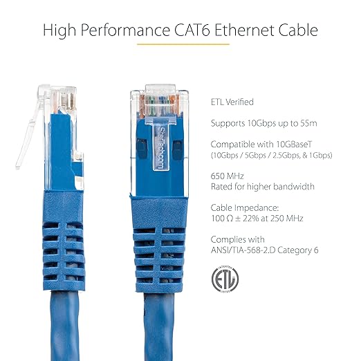 StarTech.com 3 ft. CAT6 Ethernet Cable - Image 2