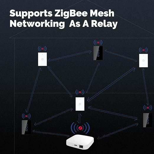 MOES Zigbee Smart Switches 4 Gang, Require MOES Zigbee Hub and Neutral Wire - Image 3