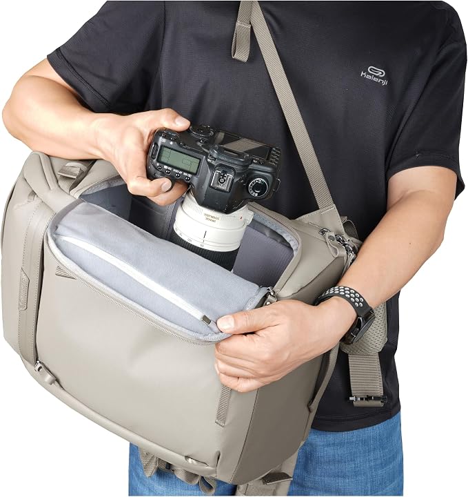 VANGUARD VEO Metro B30L Camera & Everyday Backpack – Fits 70–200mm Attached - Image 5