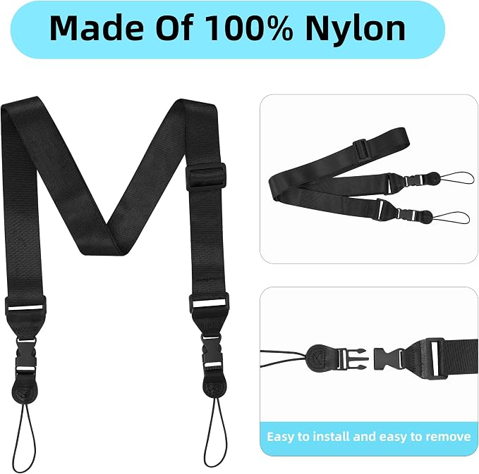 3 Pack Adjustable Shoulder Strap:Comfortable - Image 7