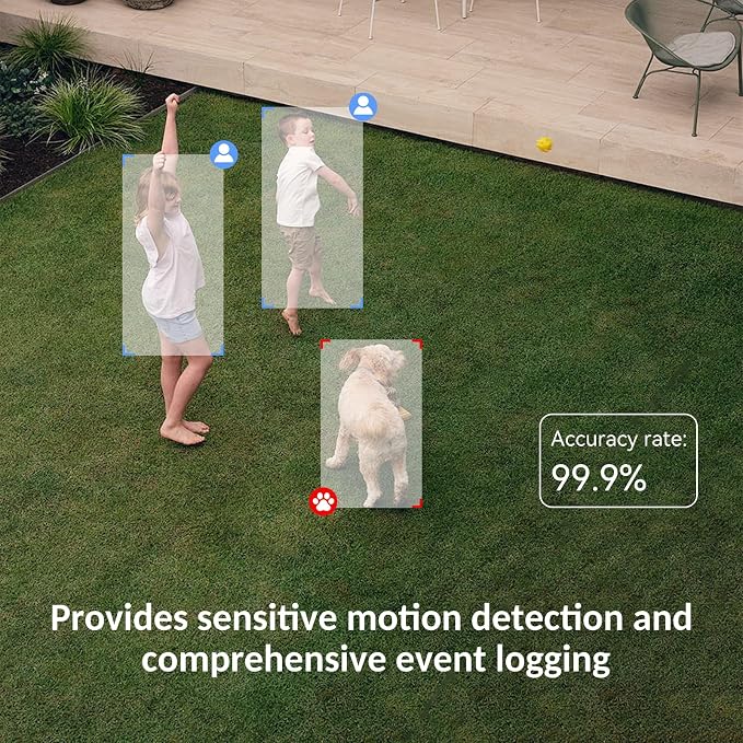 CKK 2K Security Cameras Outdoor 2Pack, 2.4G/5G Wireless Home Security Cameras - Image 7