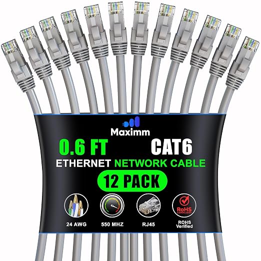 Maximm Cat 6 Ethernet Cable by MaximmCable