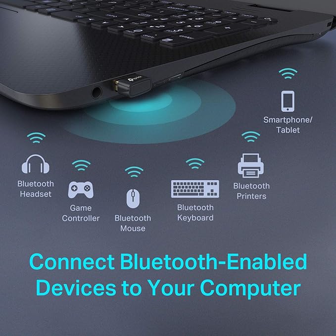 TP-Link USB Bluetooth Adapter for PC, Plug & Play, Nano Size, EDR & A2DP - Image 3