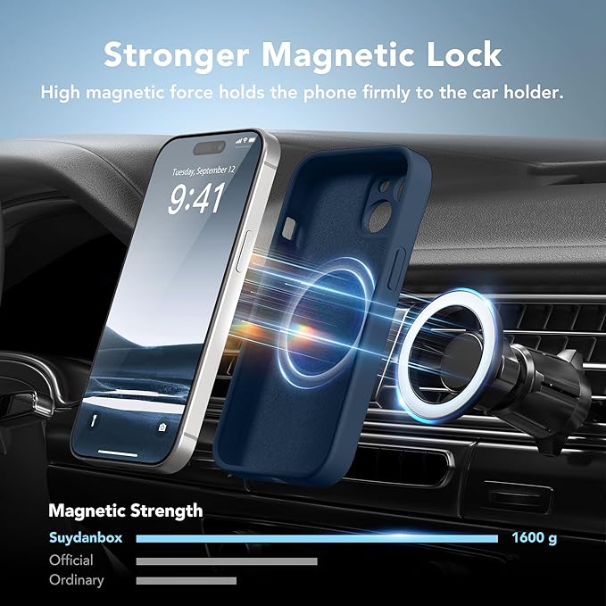 Magnetic for iPhone 15 Plus Case, Compatible - Image 3
