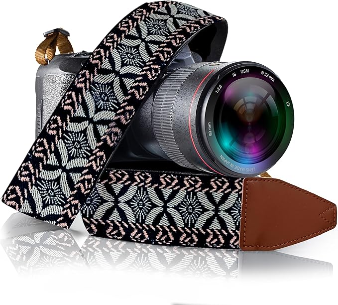 Art Tribute Camera Strap For Photographers Padded Universal Fit Neck Shoulder & by ArtTribute
