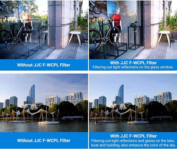 JJC Professional 72mm Circular Polarizer Polarizing Filter HD 18-Layer CPL - Image 3