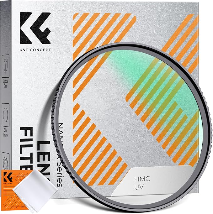 K&F CONCEPT 39mm MCUV Lens Protection Filter 18 Multi-Coated Camera Lens UV by KFCONCEPT