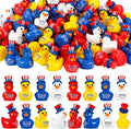 Skylety 200 Pcs Patriotic Mini Ducks 4th of July Independence Day Party Decor by Skylety