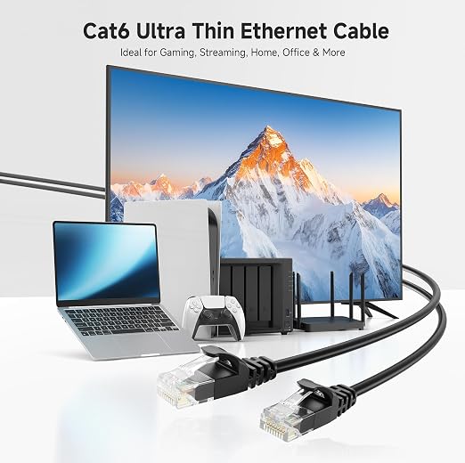 Cable Matters 10Gbps Snagless Cat 6 Ethernet Cable - 25ft - Image 2