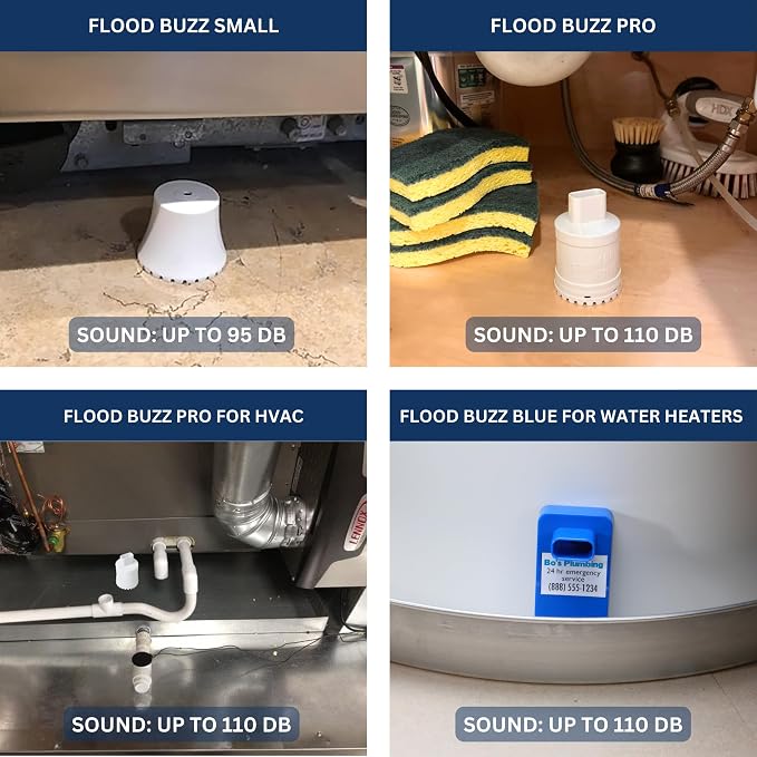 Flood Buzz Small Water Leak Detectors - Image 7