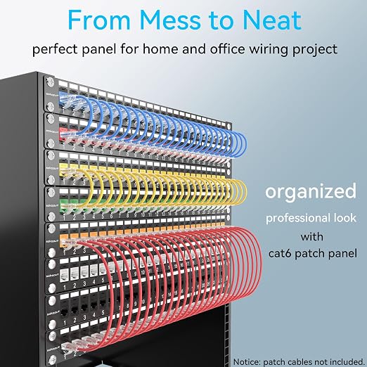 Sokqovt Patch Panel 48 Port Cat6a - Image 6