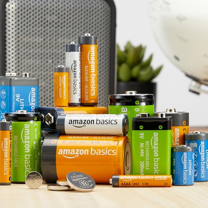 Amazon Basics 12-Pack 9V Long-Lasting Alkaline Batteries, 5-Year Shelf Life - Image 5