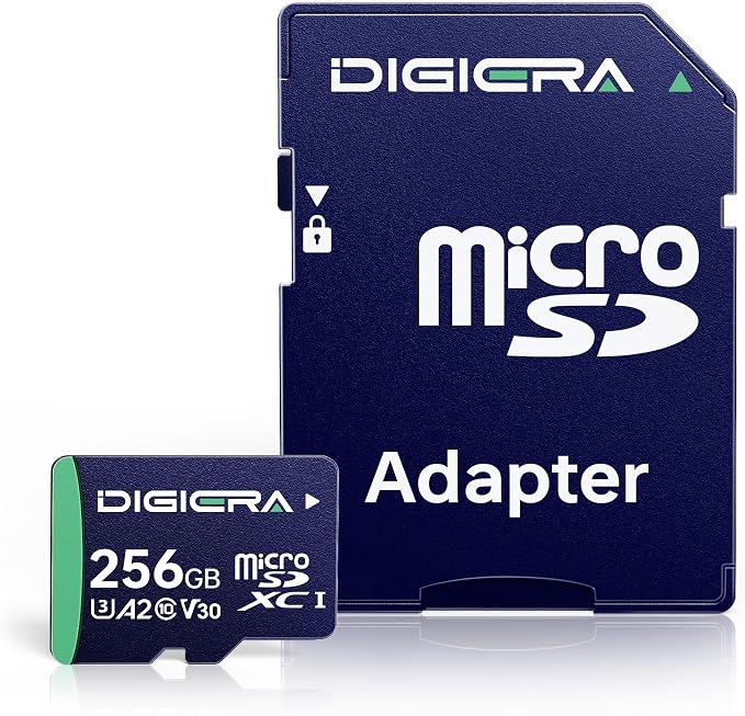 DIGIERA 256GB CT100 microSDXC UHS-I Memory Card by DIGIERA