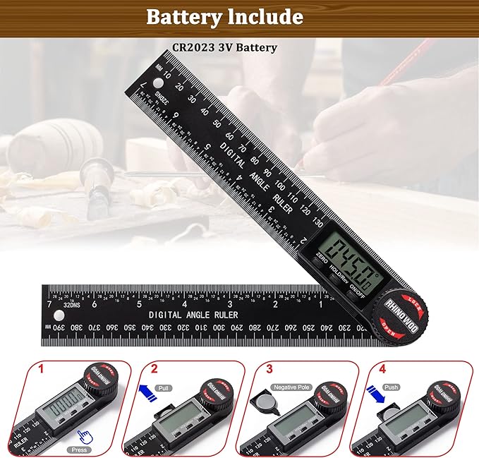Digital Angle Finder Protractor, Angle Measuring Tool - Image 5