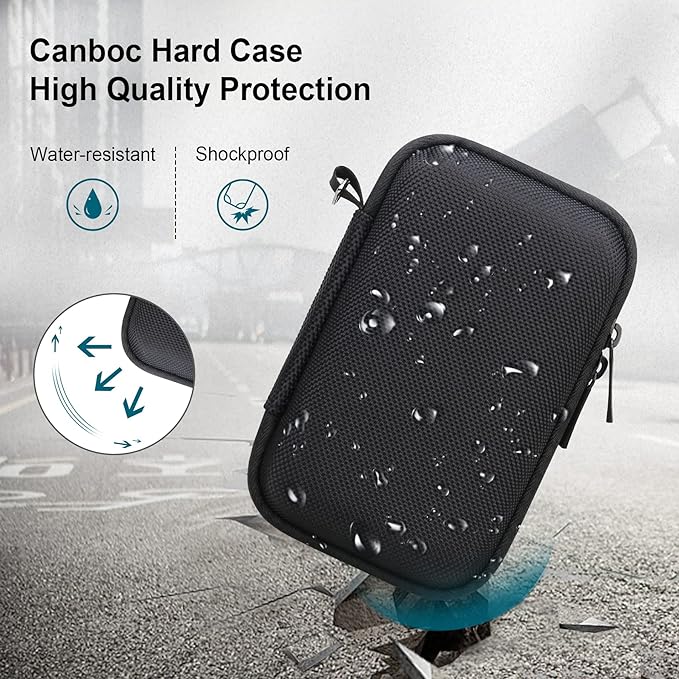Canboc Carrying Case for Canon PowerShot SX740/ SX730/ SX720/ SX620/ G7X Mark - Image 4