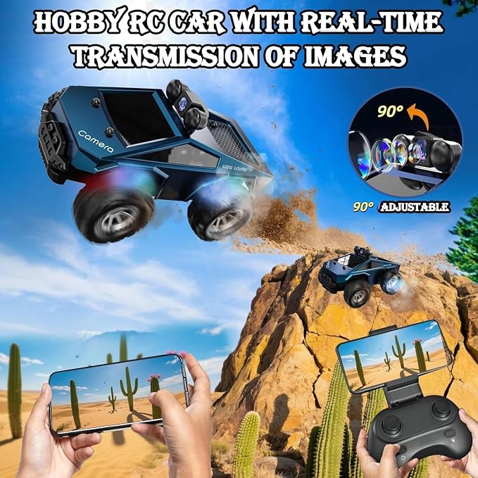 Remote Control Car, 1/28 RC Monster Truck Toys - Image 8