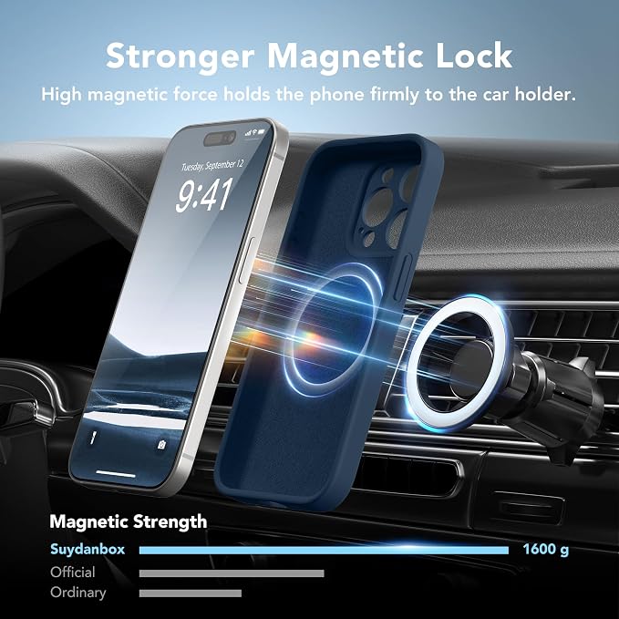 Magnetic for iPhone 14 Pro Max Case, Compatible - Image 3