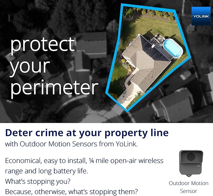 YoLink Outdoor Security Siren & Smart Alarm Controller Kit - Image 8