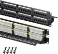 Cable Matters 48 Port Patch Panel Rackmount or Wall Mount 19-Inch by CableMatters