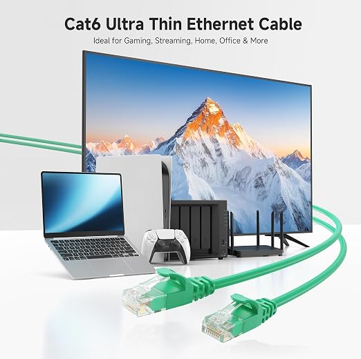 Cable Matters 10Gbps Snagless Cat 6 Ethernet Cable - 25ft - Image 2