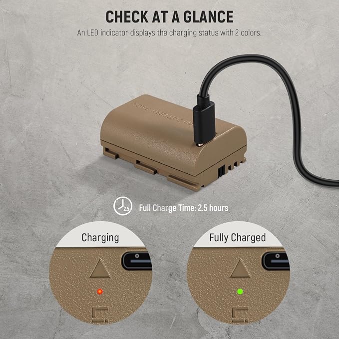 NEEWER Rechargeable Camera Battery - Image 5