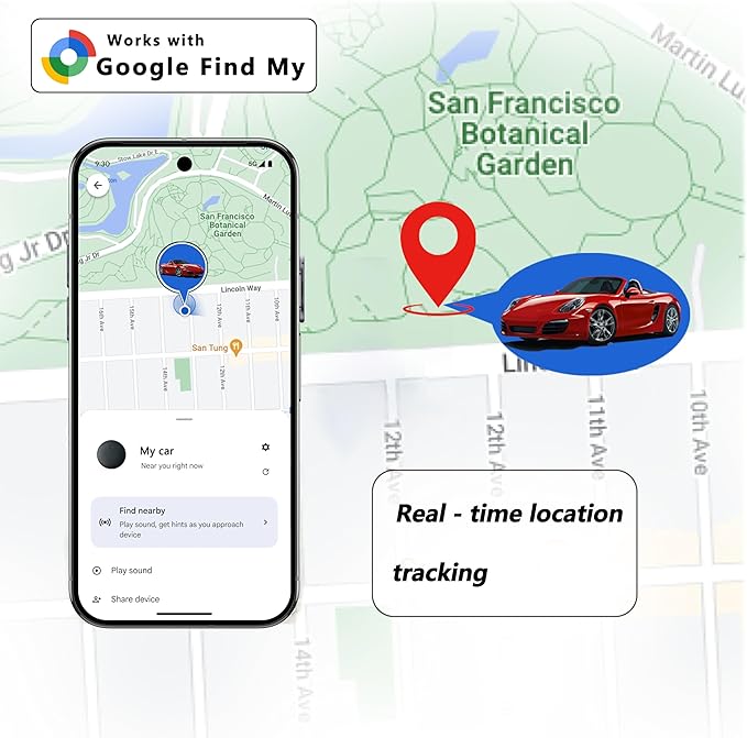 Android Find My Device Subscription-Free GPS Car Locator ，Super Magnetic! - Image 3
