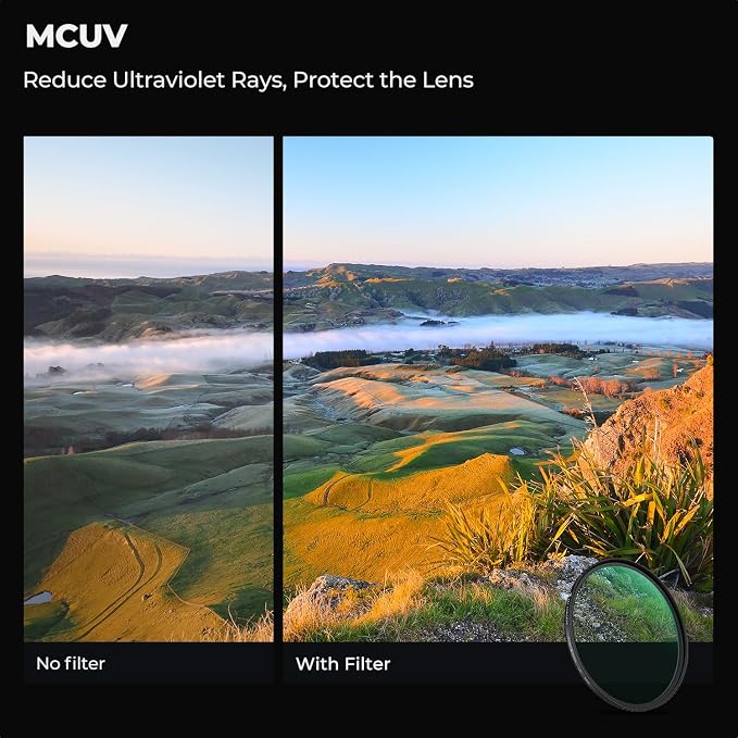 K&F Concept 55mm UV/CPL/ND2-400 Lens Filters Kit-18 Multi-Layer Coatings - Image 3