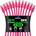 Maximm Cat 6 Ethernet Cable - 25 ft - High-Speed LAN by MaximmCable