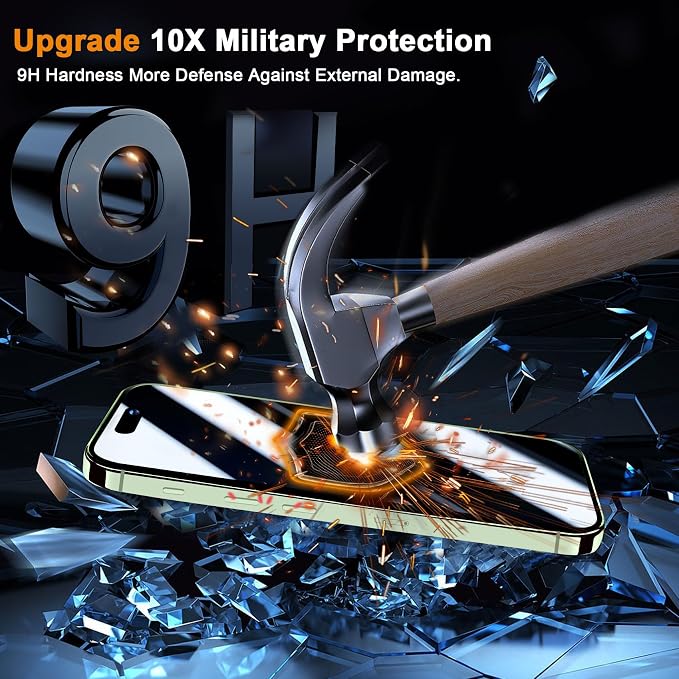 QHOHQ 3 Pack Privacy Screen Protector - Image 8