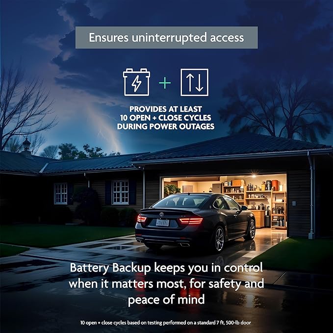Chamberlain 1/2 HP Belt Drive Smart Garage Door Opener - Image 4