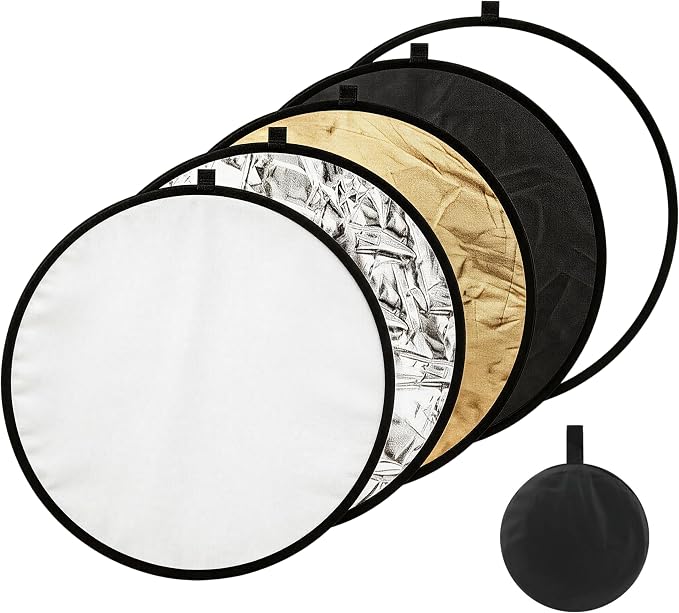 5-in-1 Photography Reflector 12" by Unknown