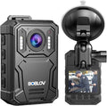 BOBLOV KJ23Pro 2K Body Camera, 64GB Body Camera by BOBLOV