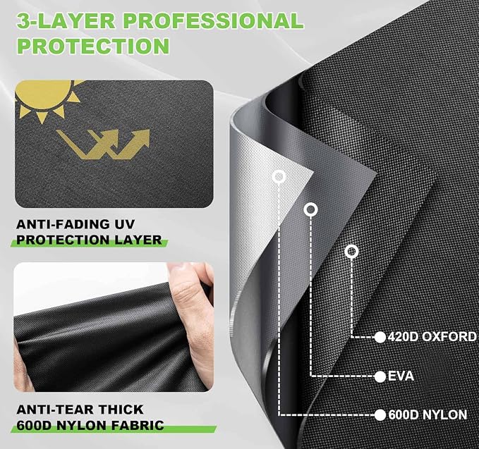Printer Cover for HP DeskJet, Waterproof Anti-Static Dust-Proof Thick Printer - Image 6