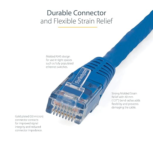 StarTech 4ft CAT6 Ethernet Cable - Image 3