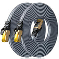 ARISKEEN Cat 8 Ethernet Cable 1 FT 2 Pack, 40Gbps 2000Mhz High Speed Cat8 by ARISKEEN