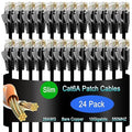 Cat6a Slim Ethernet Patch Cable 5 ft, Cat6a Patch Cable by Lysymixs
