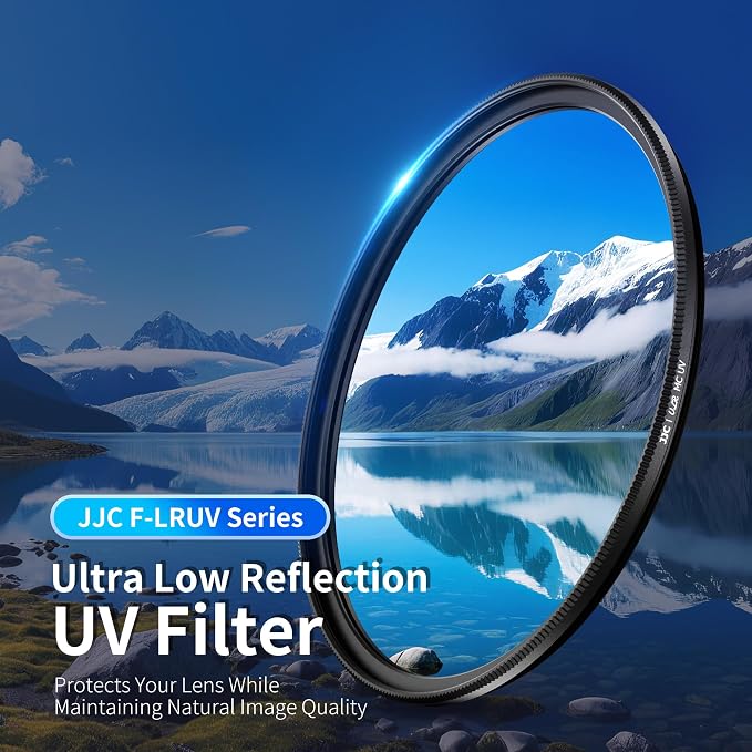 JJC 52mm Ultra-Low Reflectivity UV Filter Lens Protection - Image 2