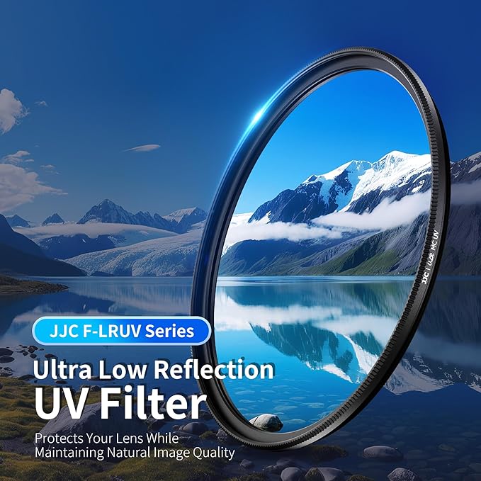 JJC 43mm Ultra-Low Reflectivity UV Filter Lens Protection - Image 2