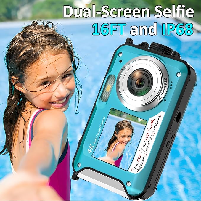 4K Underwater Camera 16FT Waterproof Camera - Image 2
