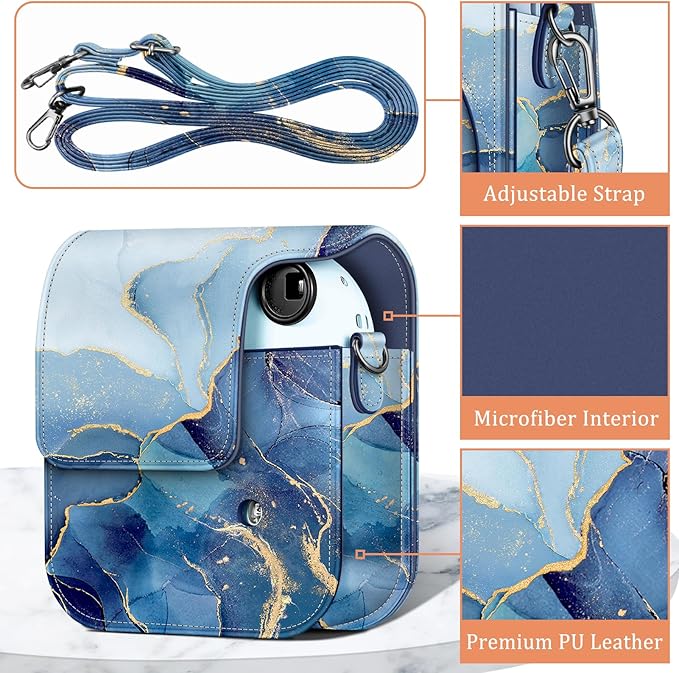 Fintie Protective Case for Fujifilm Instax Mini 12 Instant Camera - Image 3