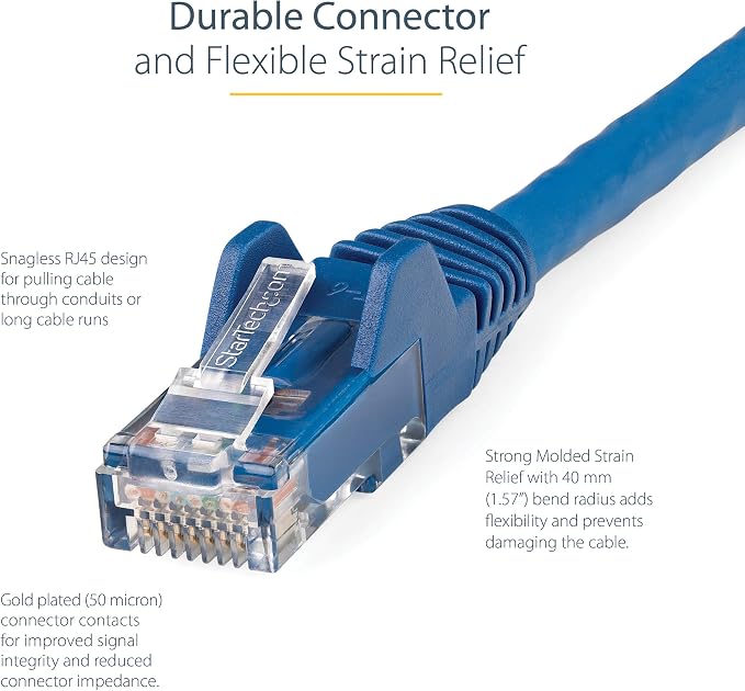 StarTech.com 25ft CAT6 Ethernet Cable - Image 5
