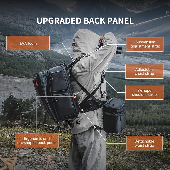PGYTECH OneMo 2 35L-45L Camera Backpack - Image 3