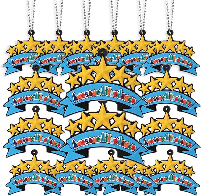 200 Pcs Awesome Attendance Silicone Tags - Image 7