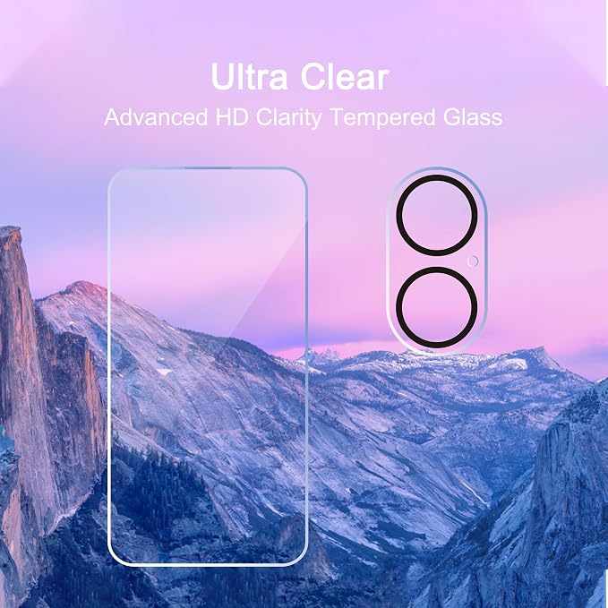 Ailun 3 Pack Screen Protector for iPhone 16 Plus + 3 Pack Camera Lens Protector - Image 3