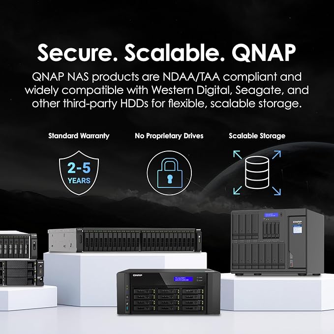 QNAP TS-133-US 1 Bay Affordable Desktop NAS - Image 8